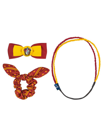 Harry Potter - Trendy Hair Accessories 3-pack Gryffindor