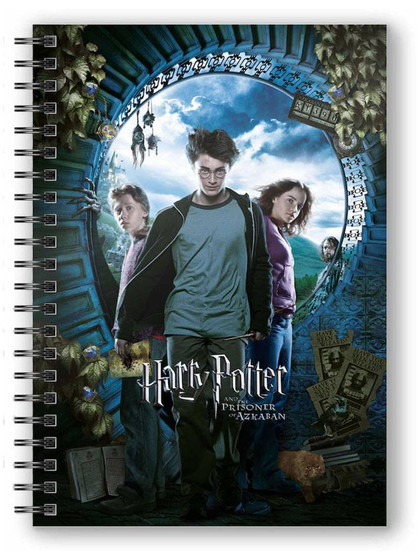 Harry Potter - Harry Potter and the Prisoner of Azkaban Notebook with 3D-Effect