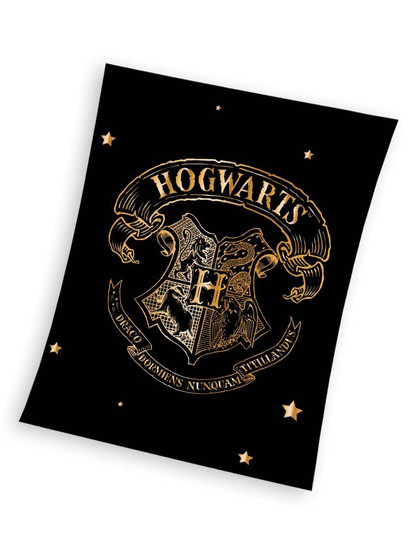 Harry Potter - Hogwarts Crest Fleece Blanket - 150 x 200 cm
