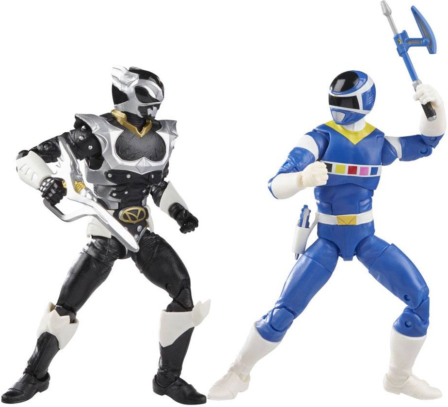 Läs mer om Power Rangers Lightning Collection - In Space Blue Ranger vs. In Space Psycho Silver 2-Pack