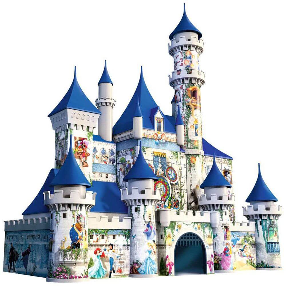 Läs mer om Disney - Disney Castle 3D Puzzle