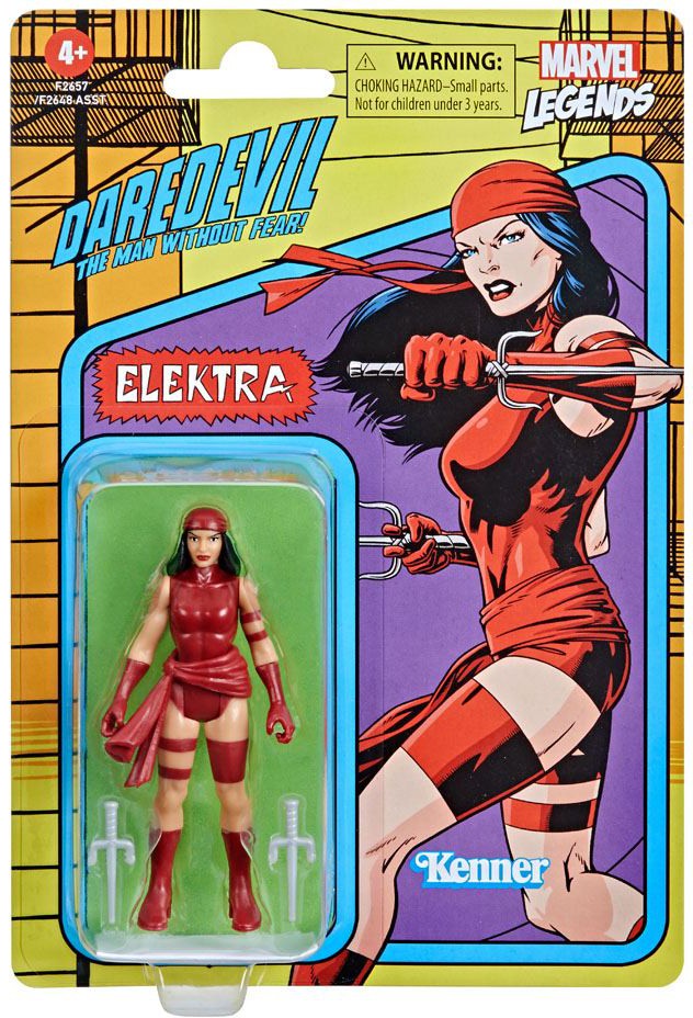 Läs mer om Marvel Legends Retro Collection - Elektra