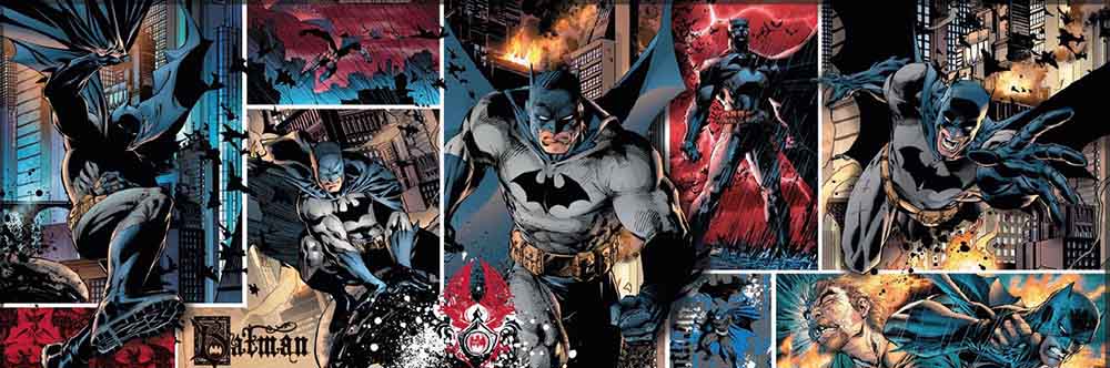 Läs mer om DC Comics - Batman Panorama Jigsaw Puzzle