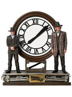 Back to the Future - Marty and Doc at the Clock Deluxe Art Scale Statue