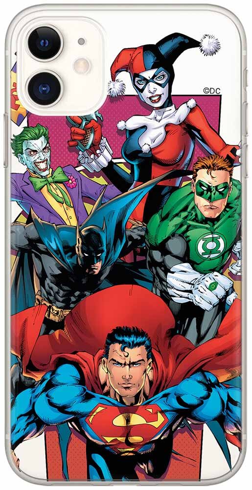 Läs mer om DC Comics - Justice League Transparent Phone Case