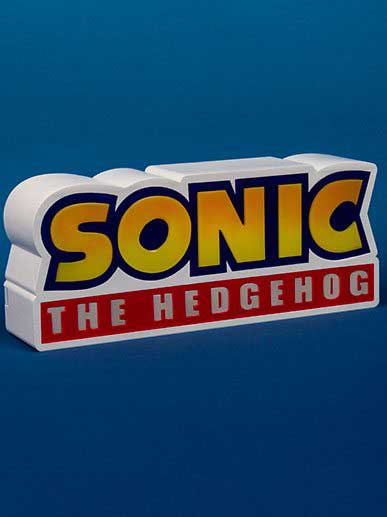 Läs mer om Sonic the Hedgehog - Logo LED-Light