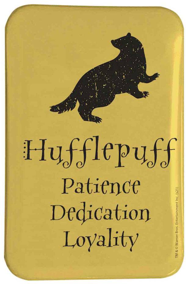Läs mer om Harry Potter - Hufflepuff Magnet Yellow