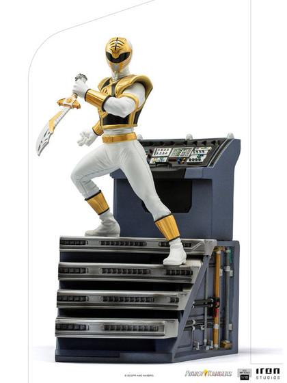 Power Rangers - White Ranger BDS Art Scale Statue 