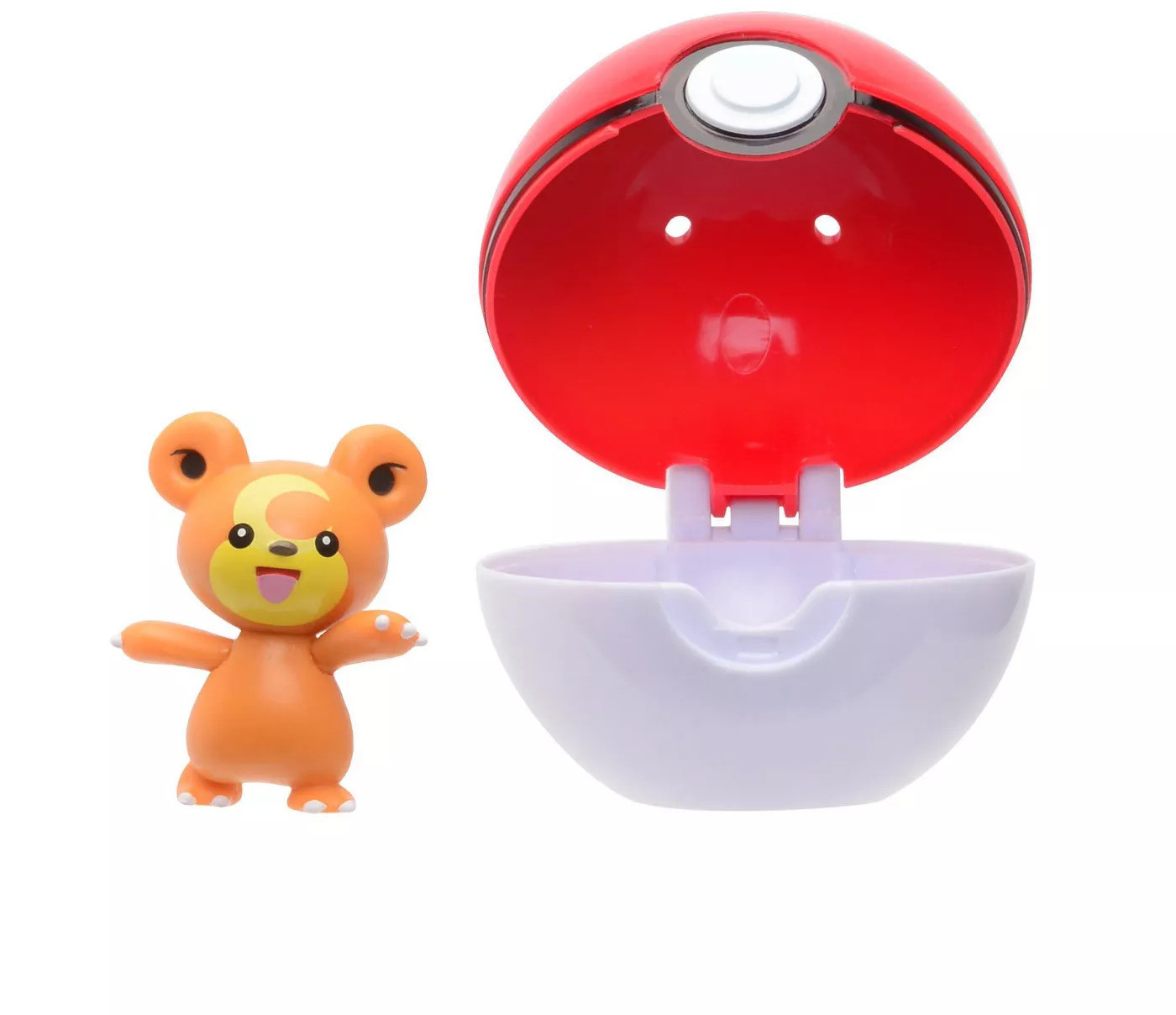 Läs mer om Pokémon - Clip N Go Poké Ball - Teddiursa