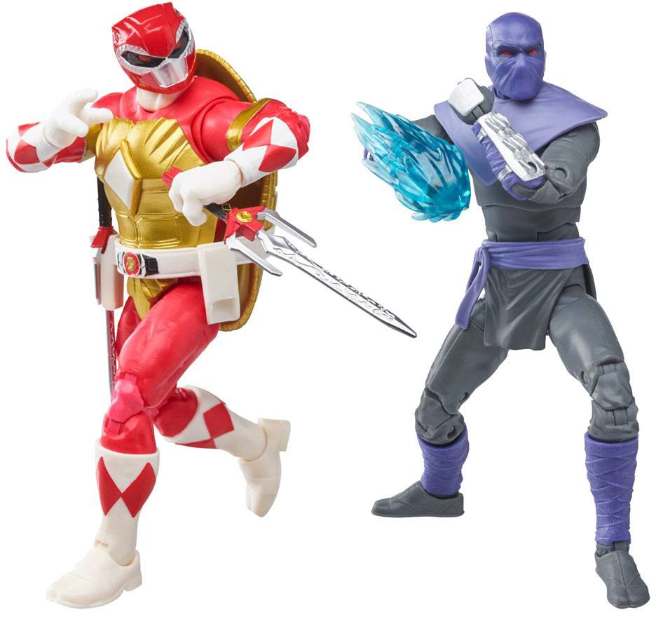 Läs mer om Power Rangers x TMNT Lightning Collection - Foot Soldier Tommy & Morphed Raphael