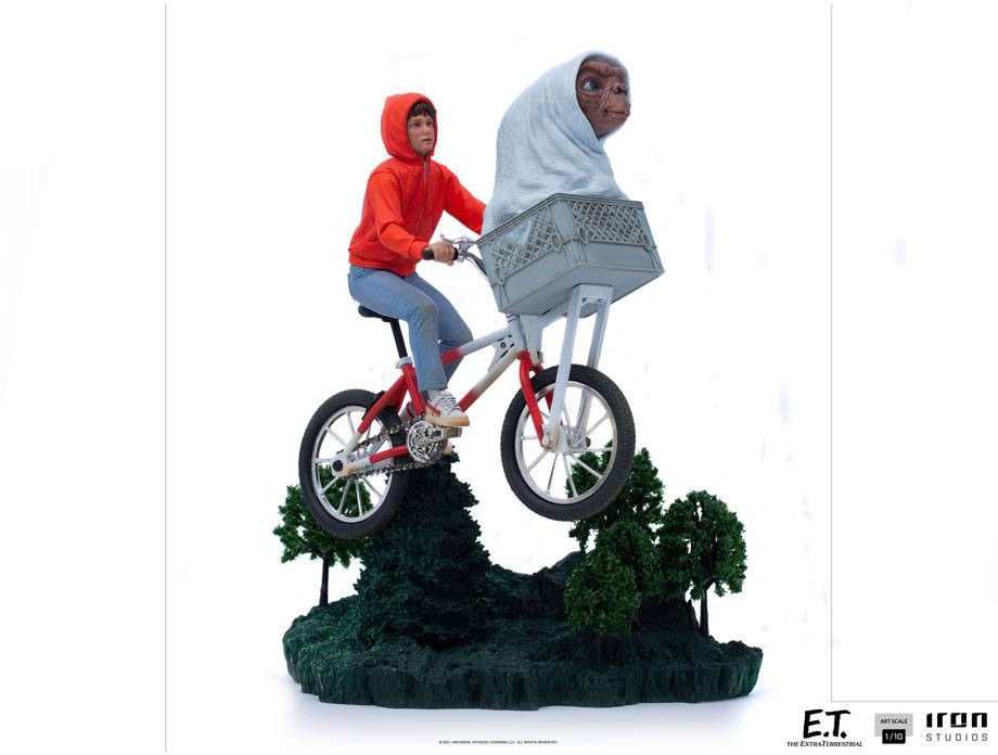 E.T. the Extra Terrestrial - E.T. & Elliot Art Scale Statue