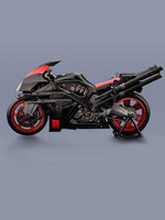 G.I. Joe Furai Plastic Model Kit - Speed Cycle