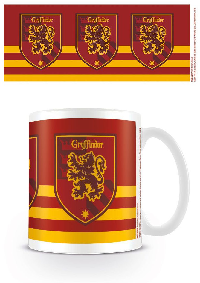 Läs mer om Harry Potter - Gryffindor Stripe Mug