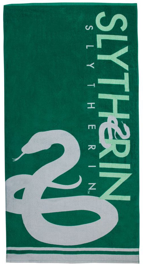 Läs mer om Harry Potter - Slytherin Towel - 140 x 70 cm