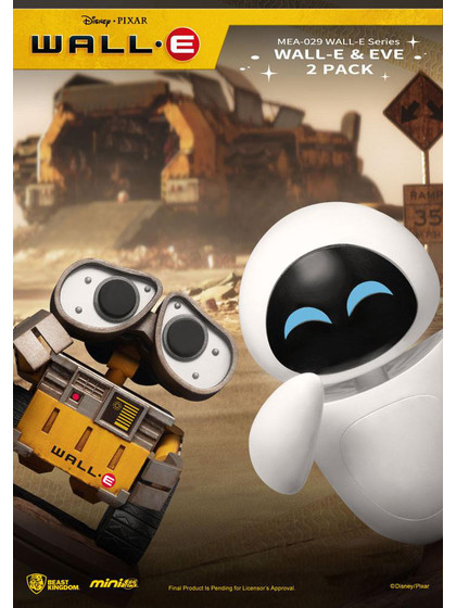 Wall-E - Wall-E & Eve Mini Egg Attack 2-Pack