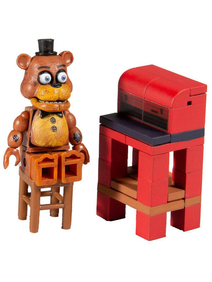 Five Nights at Freddy's - Micro Construction Set - Freddy Fazbear with Parts and Service