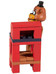 Five Nights at Freddy's - Micro Construction Set - Freddy Fazbear with Parts and Service