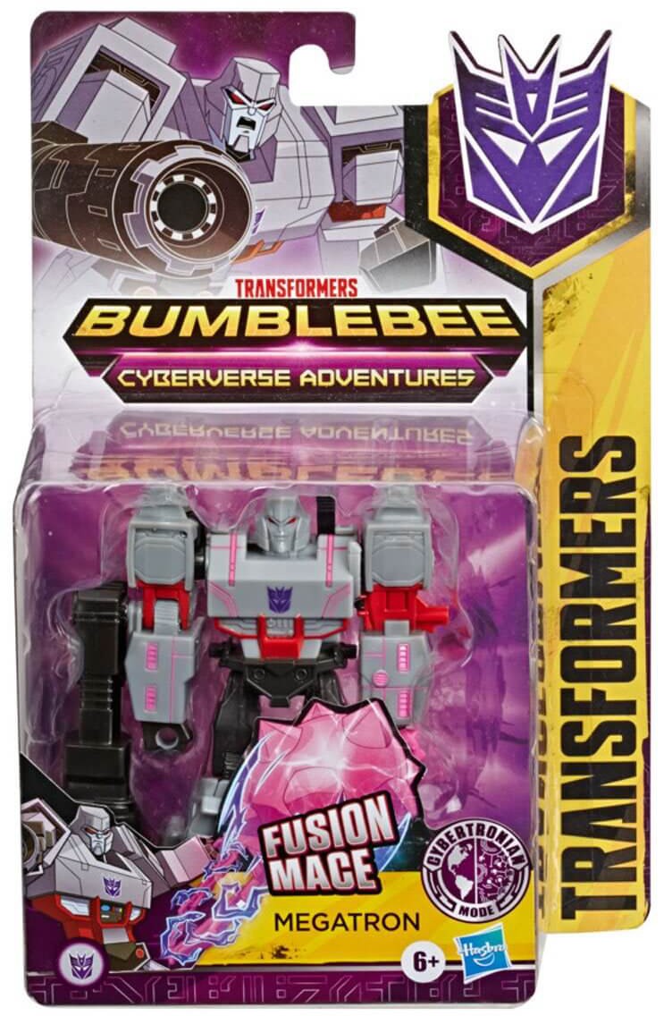 Läs mer om Transformers Cyberverse - Fusion Mace Megatron Warrior Class