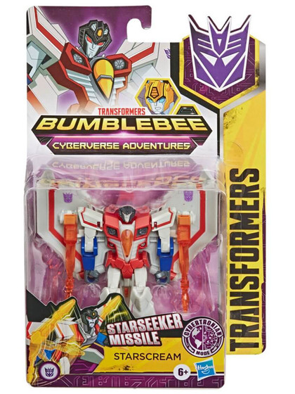 Transformers Cyberverse - Starseeker Missile Starscream Warrior Class
