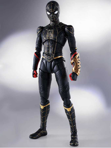 Spider-Man: No Way Home - Spider-Man Black & Gold Suit (Special Set) - S.H. Figuarts