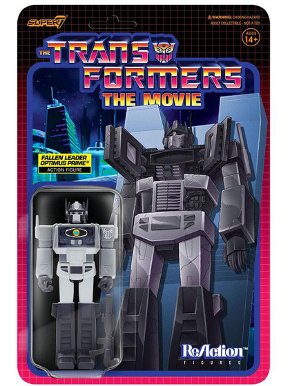 Transformers The movie - Fallen Leader Optimus Prime - ReAction