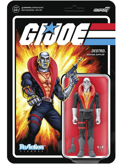 G.I. Joe - Destro (Weapons Supplier) - ReAction