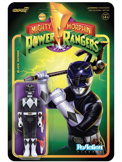 Mighty Morphin Power Rangers - Black Ranger - ReAction