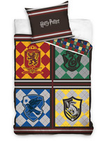 Harry Potter - House Crest Quilt Duvet Set 160 x 200