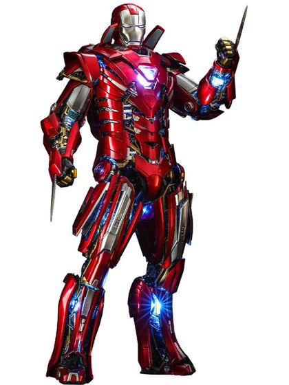 Iron Man 3 - Silver Centurion (Armor Suit Up Version) MMS - 1/6