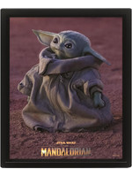 Star Wars: The Mandalorian - Grogu Framed 3D Effect Poster