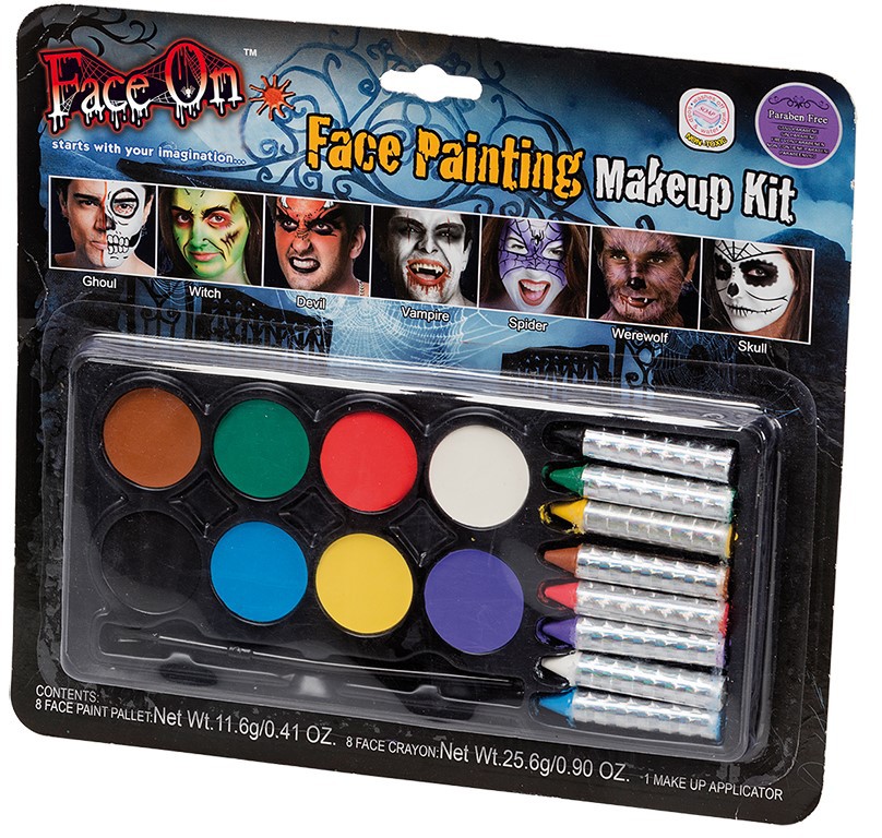 Läs mer om Face On - Face Paint Kit
