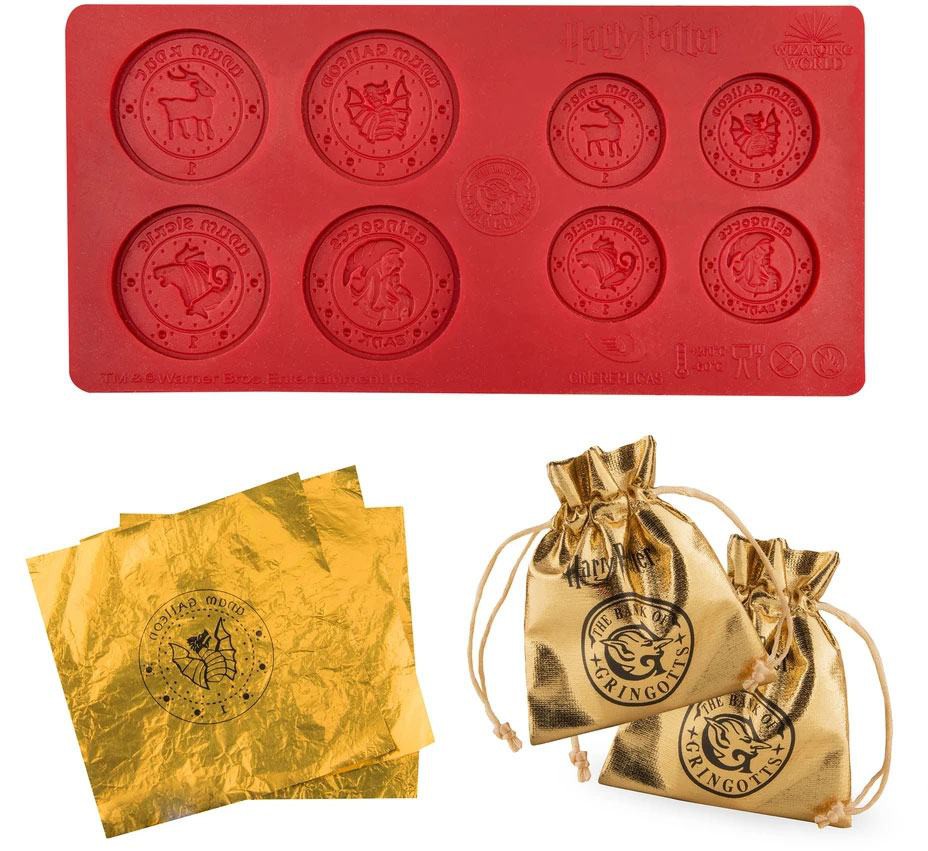 Läs mer om Harry Potter - Gringotts Bank Chocolate Coin Mold