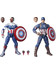 Marvel Legends Captain America - Sam Wilson & Steve Rogers 2-pack - SKADAD FÖRPACKNING