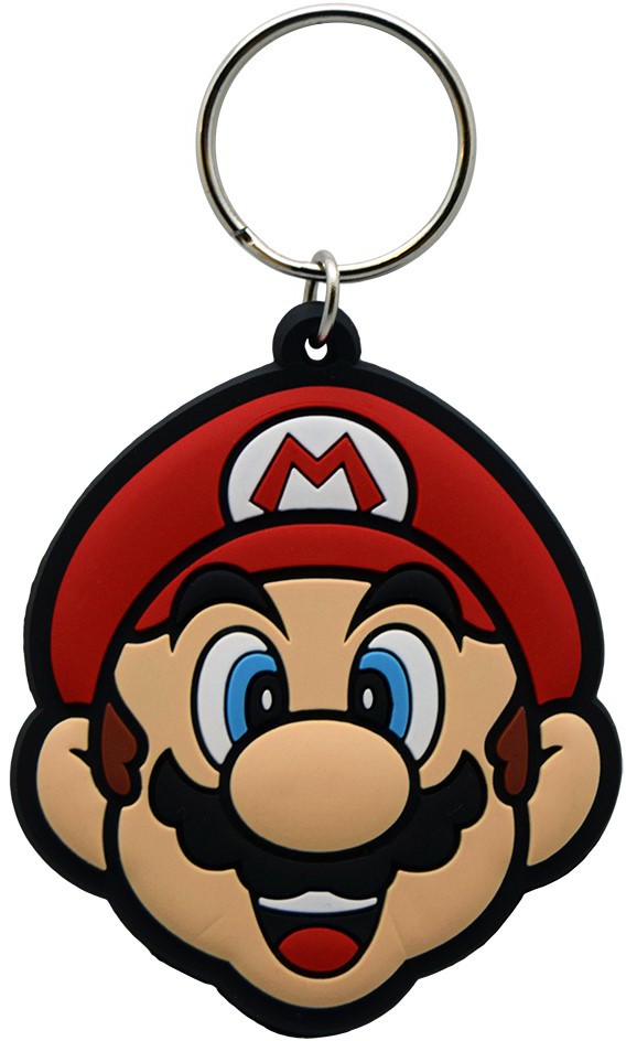 Läs mer om Super Mario - Mario Rubber Keychain