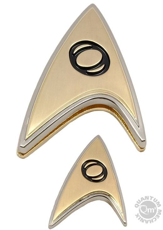 Star Trek: Discovery - Enterprise Science Badge & Pin Set