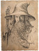 The Hobbit - Gandalf the Grey Art Print Portrait