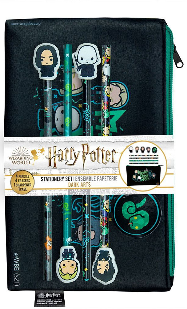 Läs mer om Harry Potter - Dark Arts 10-piece Stationary Set