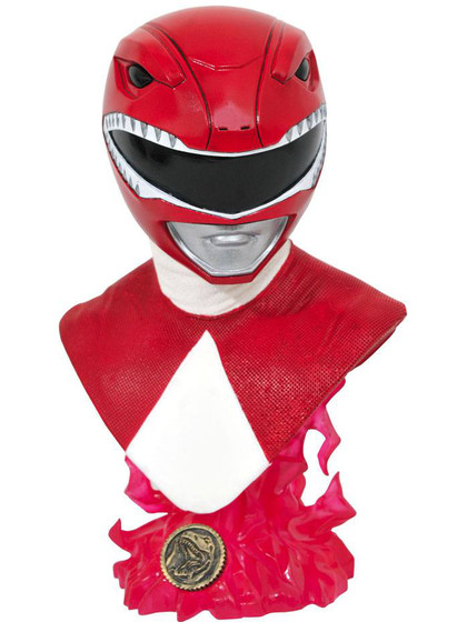  Power Rangers - Red Ranger Legends in 3D Bust - 1/2