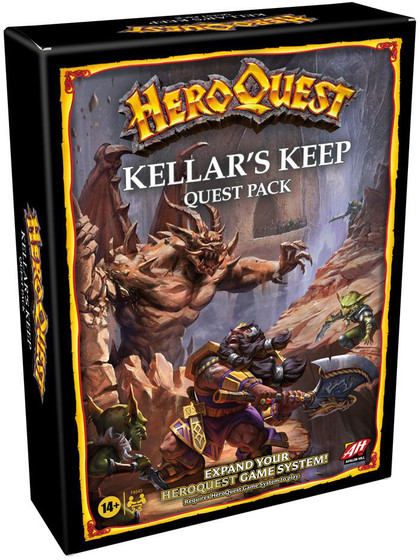 HeroQuest Board Game Expansion - Kellar's Keep Quest Pack (English)