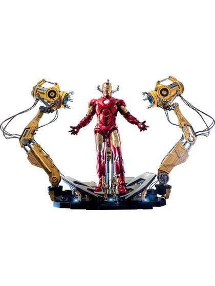 Iron Man 2 - Iron Man Mark IV with Suit-Up Gantry - 1/4