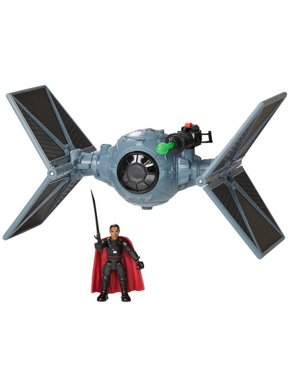 Star Wars Mission Fleet - Moff Gideon with Outland TIE Fighter