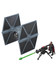 Star Wars Mission Fleet - Moff Gideon with Outland TIE Fighter