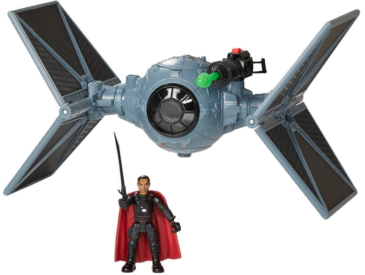 Läs mer om Star Wars Mission Fleet - Moff Gideon with Outland TIE Fighter