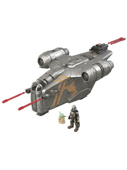 Star Wars Mission Fleet - The Mandalorian & The Child with Razor Crest (Deluxe)