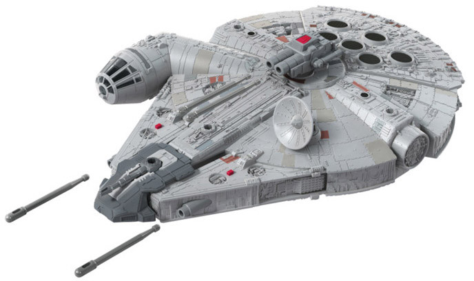 Läs mer om Star Wars Mission Fleet - Han Solo with Millennium Falcon