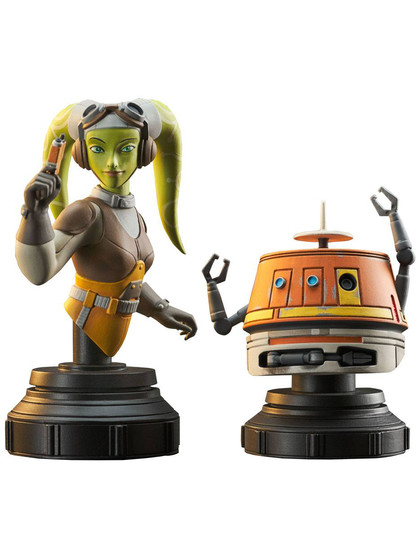 Star Wars Rebels - Hera & Chopper Bust 2-Pack