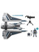 Star Wars Mission Fleet - Bo-Katan with Gauntlet Starfighter