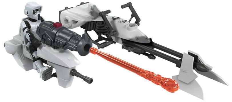 Läs mer om Star Wars Mission Fleet - Scout Trooper with Speeder Bike