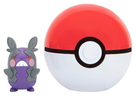 Läs mer om Pokémon - Clip N Go Poké Ball - Morpeko