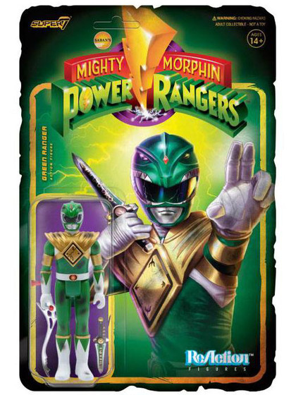 Mighty Morphin Power Rangers - Green Ranger (Battle Damaged) - ReAction